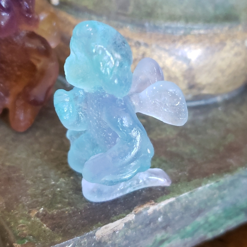 Daum Miniature Cherub figurine